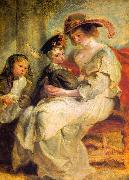 Peter Paul Rubens Helene Fourment and her Children, Claire-Jeanne and Francois USA oil painting artist